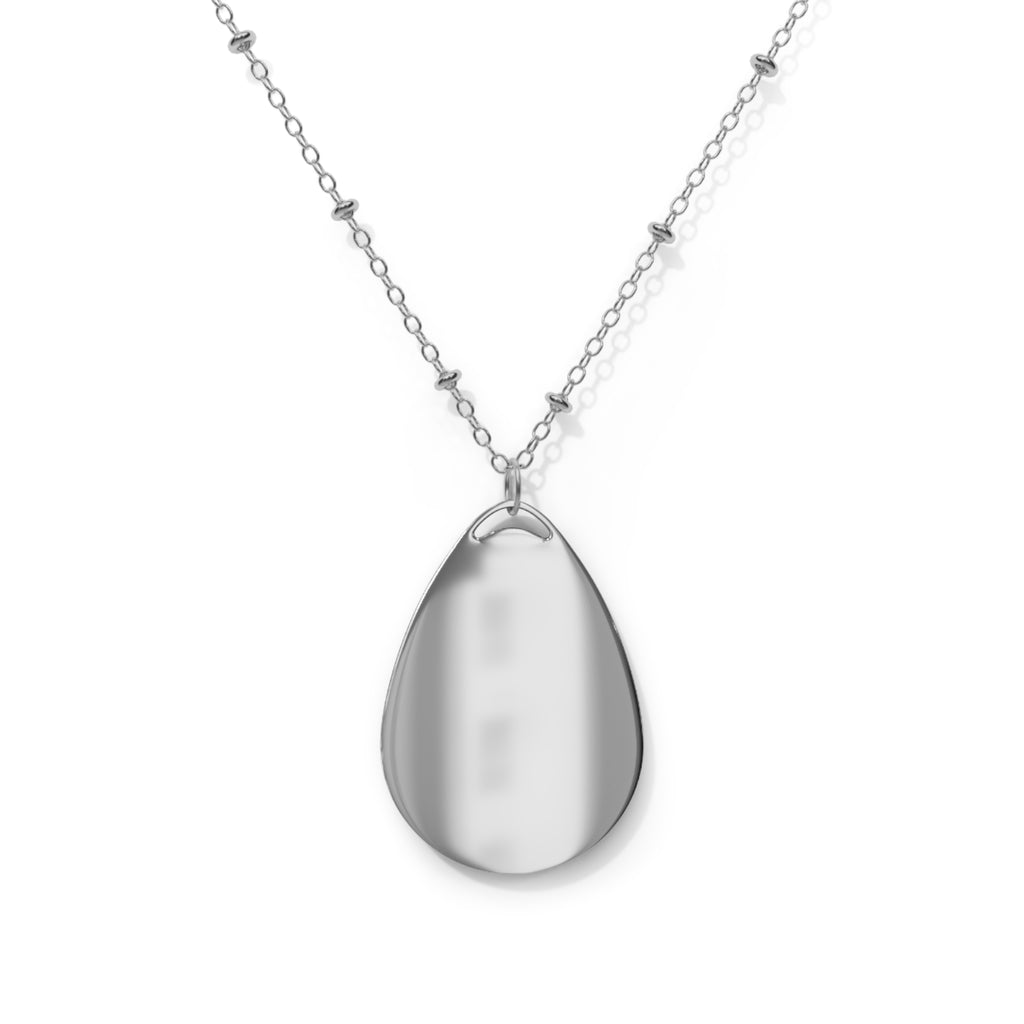 Creators Collections Oval Necklace with Abstract View